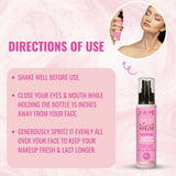 Lumi Glo Shimmer Makeup Setter Spray Pink Infusion 100ml