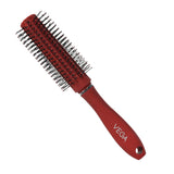 Vega Round Hair Brush (India's No.1* Hair Brush Brand) for Adding Curls, Volume & Waves In Hairs| Men and Women| All Hair Types, Color May Vary, (E11-RB)