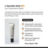 Minimalist L-Ascorbic Acid 08% Lip Treatment Balm