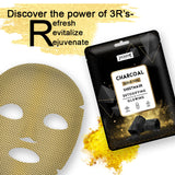 Jaquline USA Charcoal Gold Foil Sheet Mask