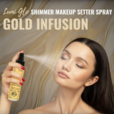 Jaquline USA Lumi Glo Shimmer Makeup Setter Spray Gold Infusion 110ml