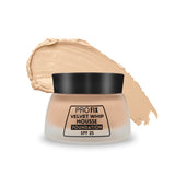 Jaquline USA PRO FIX Velvet Whip Mousse Foundation, Weightless Smooth Velvet touch, Flawless Matte Finish, Ivory 01