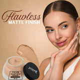 Jaquline USA PRO FIX Velvet Whip Mousse Foundation, Weightless Smooth Velvet touch, Flawless Matte Finish, Caramel 04