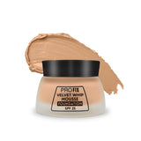 Jaquline USA PRO FIX Velvet Whip Mousse Foundation, Weightless Smooth Velvet touch, Flawless Matte Finish, Caramel 04