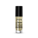 Jaquline USA Chrome Stroke Nail Polish, Intense Metallic Finish, Long Lasting, Intense Shine - Solar Gold 03