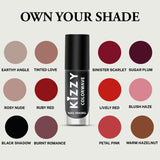 Jaquline USA Kizzy Color wave- Rich Pigmentation, Long-Lasting Wear, Smooth & glossy finish-Black Shadow 05