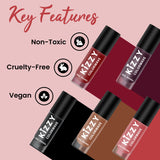 Jaquline USA Kizzy Color wave- Rich Pigmentation, Long-Lasting Wear, Smooth & glossy finish- Petal Pink 11