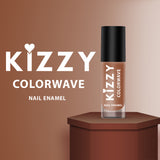 Jaquline USA Kizzy Color wave- Rich Pigmentation, Long-Lasting Wear, Smooth & glossy finish- Warm Hazelnut 12