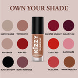 Jaquline USA Kizzy Color wave- Rich Pigmentation, Long-Lasting Wear, Smooth & glossy finish- Warm Hazelnut 12