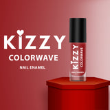 Jaquline USA Kizzy Color wave-Rich Pigmentation, Long-Lasting Wear, Smooth & glossy finish-Ruby Red 04