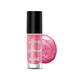 Jaquline USA Glitterati Nail Enamel, High- Impact glitter, Shimmery effect, multi-dimensional shine, Venus Blush 07