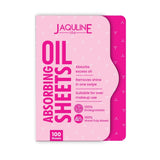 Jaquline USA Pink Oil Absorbing Sheets 100N - Instant Oil Control Blotting Paper, Gentle on Skin, Perfect for Travel Friendly