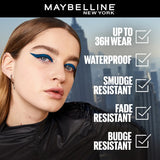 Maybelline New York Tattoo Eye Liner Gel Color Pencil, Metallic Finish, Metallic Nights Black, 1.2g