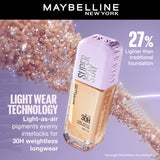 Maybelline New York Super Stay Lumi-Matte Liquid Foundation 30H Longwear yet Light-As-Air, 115, 35ml