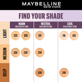 Maybelline New York Super Stay Lumi-Matte Liquid Foundation 30H Longwear yet Light-As-Air, 115, 35ml