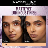 Maybelline New York Super Stay Lumi-Matte Liquid Foundation 30H Longwear yet Light-As-Air, 310, 35ml