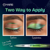 MARS Northern Lights In A Pen Retractable Eyeliner (0.35gm) (04-SIBERIAN SPECTRUM) | Duo-Chrome Shimmer Effect | Long-Lasting | Water Restiant & Smudge-Resistant | | Silky Smooth Glide | All Day Wear