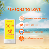 Jaquline USA  Sun Smart Sunscreen Stick 20g SPF-50 & PA++++