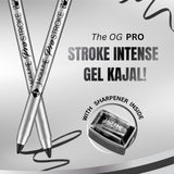 Pro Stroke Intense Gel Kajal and Sharpener 1.2gm