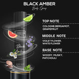 London Notes Body Mist 150ml BlackAmber