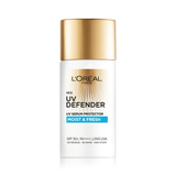 L’Oréal Paris UV Defender Serum Protector Sunscreen SPF 50 PA+++, Moist & Fresh, 50 ml | Non-Greasy, Hydrating Sunscreen With Hyaluronic Acid | UVA & UVB Protection, 50 ml