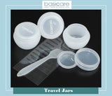 Basicare Cosmetic Travel Jars