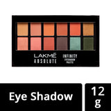 Lakme Absolute Infinity Eye Shadow Palette, Coral Sunset, 12 g