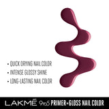 Lakme 9to5 Primer + Gloss Nail Colour, Desert Rose, 6 ml