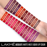 Lakmé Absolute Matte Melt Liquid Lip Color, Revenge Red, 6 ml