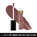 Lakmé Absolute Matte Melt Liquid Lip Color, Mild Mauve, 6 ml