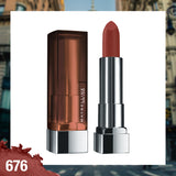 Maybelline New York Color Sensational Creamy Matte Lipstick, 676 East Village Rose, 3.9g