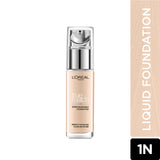 L'Oreal Paris True Match Super Blendable Liquid Foundation Ivory 1N, 30ml