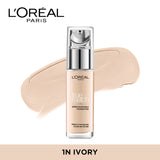 L'Oreal Paris True Match Super Blendable Liquid Foundation Ivory 1N, 30ml