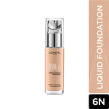 L'Oreal Paris True Match Super Blendable Liquid Foundation Honey 6N, 30ml