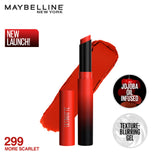Maybelline New York Color Sensational Ultimattes Lipstick, 299 More Scarlet, 1.7 g