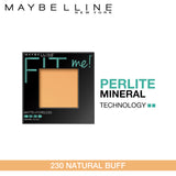 Maybelline New York Fit Me Matte + Poreless Powder, 230 Natural Buff