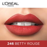 L'Oreal Paris Color Riche Moist Matte Lipstick, 246 Betty Rouge, 3.7g