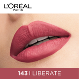 L'Oreal Paris Rouge Signature Matte Liquid Lipstick, 143 I Liberate