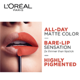 L'Oreal Paris Rouge Signature Matte Liquid Lipstick, 143 I Liberate