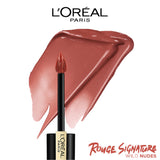 L'Oreal Paris Rouge Signature Matte Liquid Lipstick, 144 I Conquer