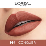 L'Oreal Paris Rouge Signature Matte Liquid Lipstick, 144 I Conquer