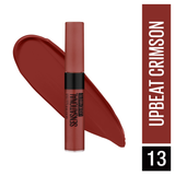 Maybelline New York Sensational Liquid Matte Lipstick, 13 Upbeat Crimson, 7ml - Liquid Lipstick Shades Delivering Intense Matte Color Effect