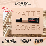 L’Oréal Paris Infallible 24H Matte Cover Liquid Foundation, 123 Natural Vanilla
, 35 ml