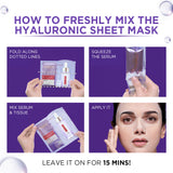 L'Oréal Paris Revitalift Hyaluronic Acid Fresh Mix Serum Sheet Mask, 33g