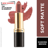 Super Lustrous Lipstick- Bold Matte Dashing Brown