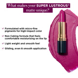 Super Lustrous Lipstick- Bold Matte Rise Up Rose